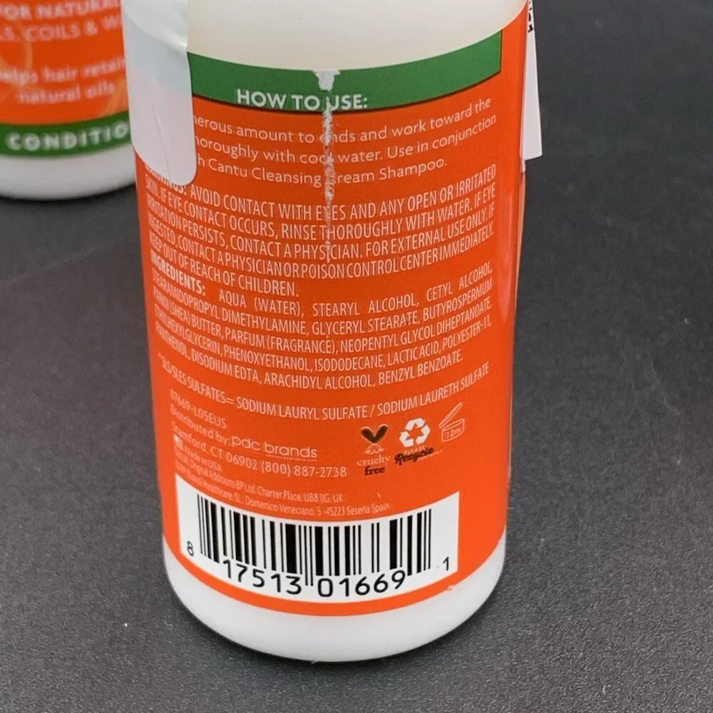 Cantu Shea Butter Sulfate-Free Hydrating Cream Conditioner‎ 3 Fl Oz (89 mL)